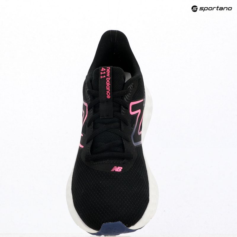 Scarpe da running da donna New Balance Fresh Foam 411's V3 black/real pink/blue oyster 9