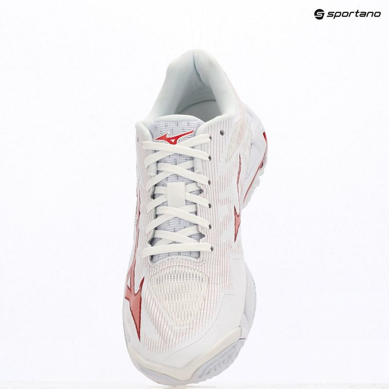 Scarpe da pallavolo donna Mizuno Wave Lightning Elite white/rose elegance/lava falls 12