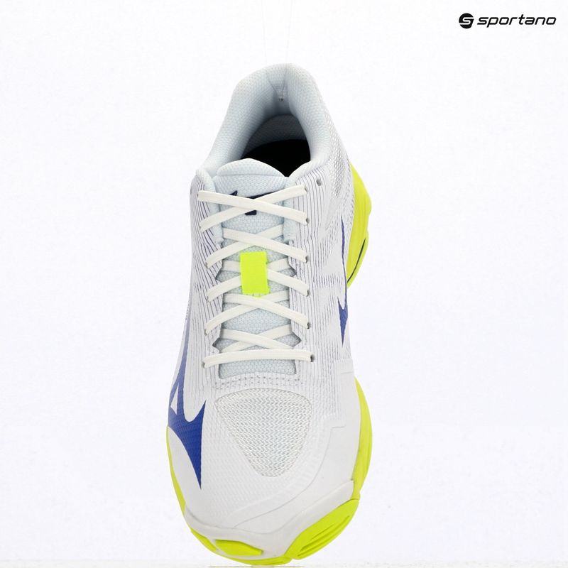 Scarpe da volley Mizuno Wave Lightning Pro white/lighting yellow/dazzling blue 12