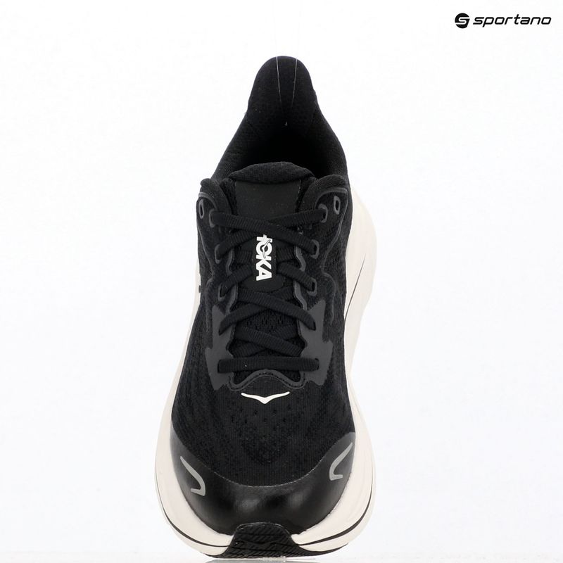Scarpe da corsa per bambini HOKA Clifton 10 black/white 10