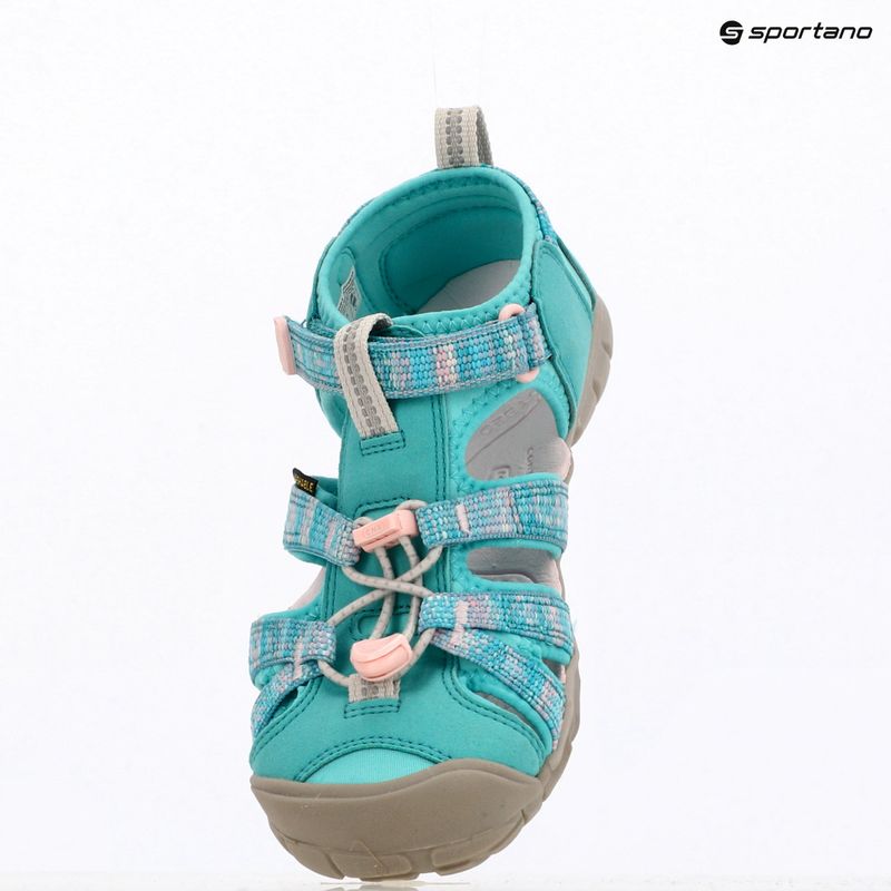 Sandali junior KEEN Seacamp II CNX bright aqua/giggle pink 14