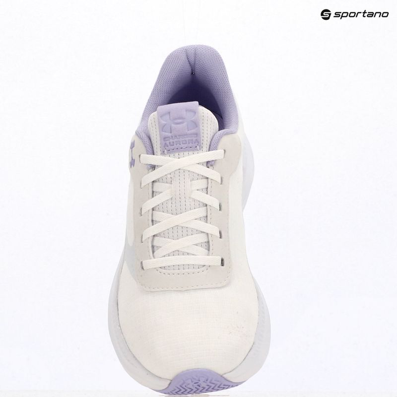 Scarpe da allenamento donna Under Armour Aurora 3 white/white/purple crest 9