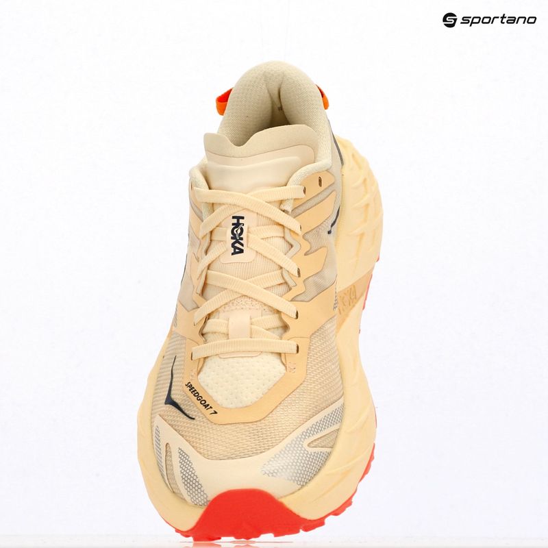 Scarpe da running da donna HOKA Speedgoat 7 vintage yellow/neon flame 8