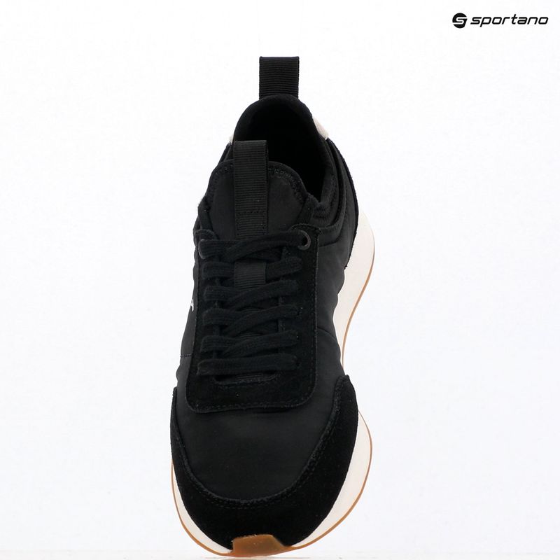 Scarpe da donna Calvin Klein YW0YW02060 Retro Runner Sock Laceup Mix Mat black/bright white 9