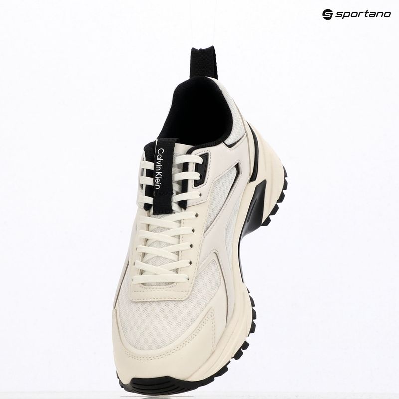 Scarpe da donna Calvin Klein HW0HW03002 Hike Run Ckstripe Mesh bright white/black 9