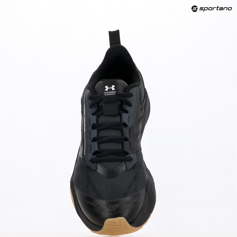 Scarpe da allenamento uomo Under Armour Charged Commit TR 5 anthracite/black/black 9