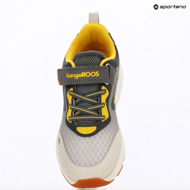 Scarpe per bambini KangaROOS KB-Pang EV vapor grey/neon yellow 11