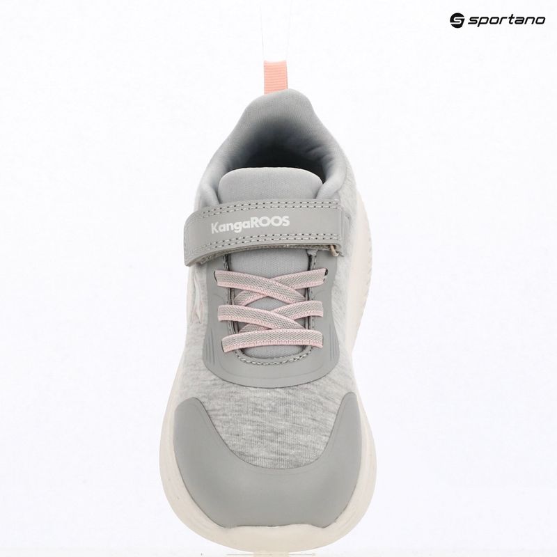 Scarpe per bambini KangaROOS K-RDI Cushies EV vapor grey/frost pink 9