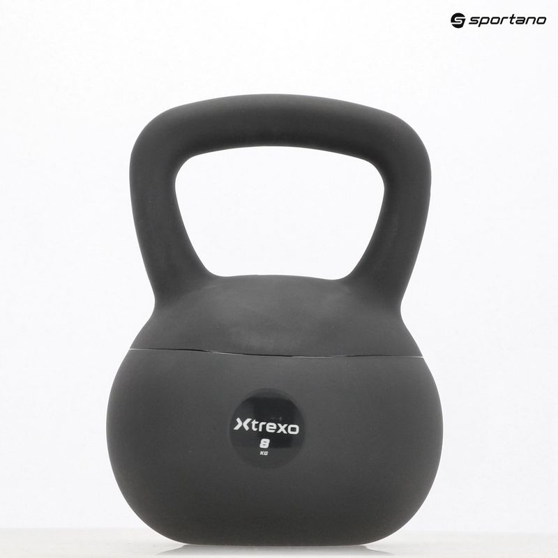 Kettlebell morbido XTREXO 8 kg grey 9