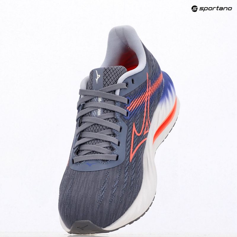 Scarpe da running da donna Mizuno Wave Inspire 21 blue granite/striking coral/irisbloom 8