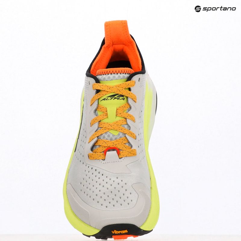 Scarpe da running uomo Altra Olympus 6 gray/lime 9