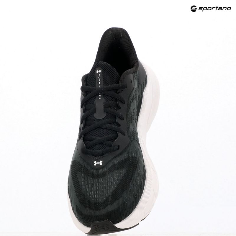 Scarpe da running da uomo Under Armour Turbulance 3 black/black/metallic silver 7