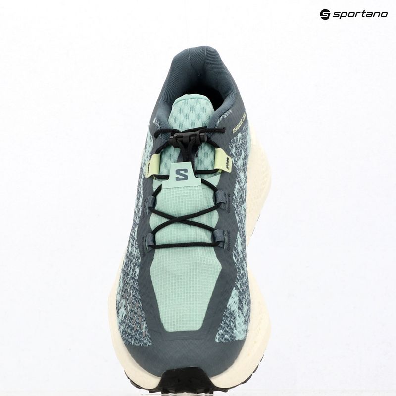 Scarpe da running da donna Salomon Aero Glide 4 GRVL stormy weather/lichen/vanilla ice 8