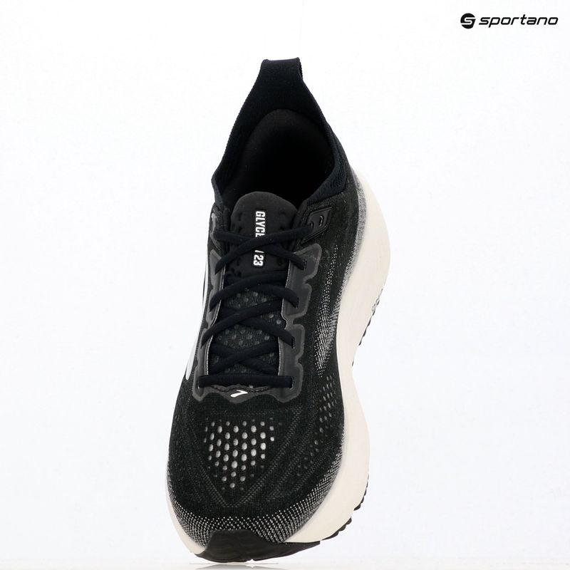 Scarpe da running da uomo Brooks Glycerin 23 black/grey/white 10