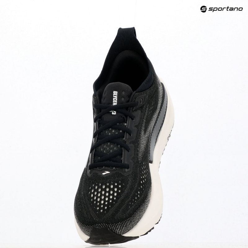 Scarpe da running da uomo Brooks Glycerin GTS 23 black/grey/white 10