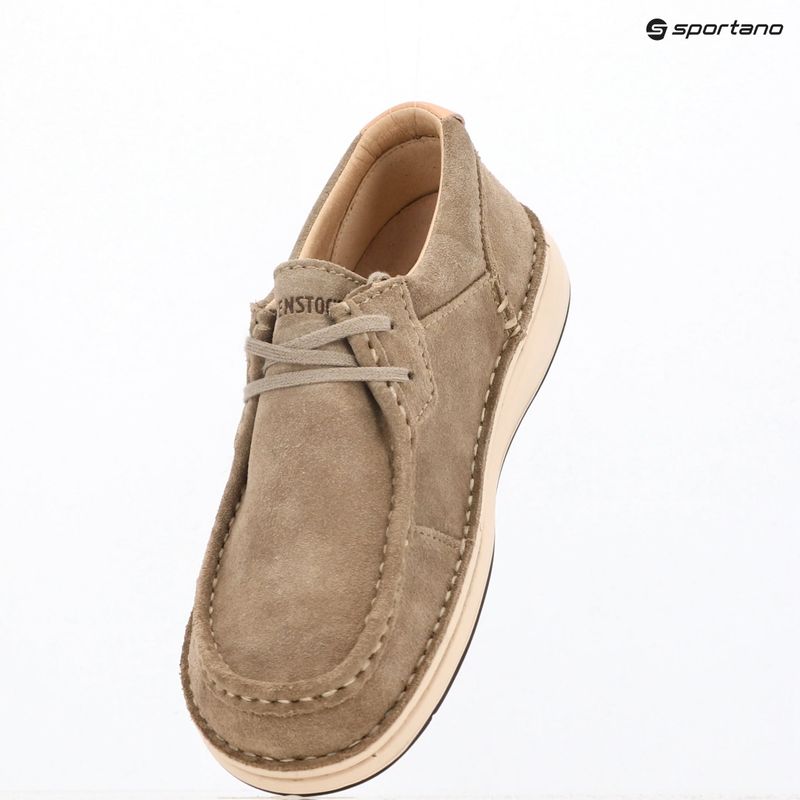 Scarpe da uomo BIRKENSTOCK Pasadena Suede Leather Regular taupe 10