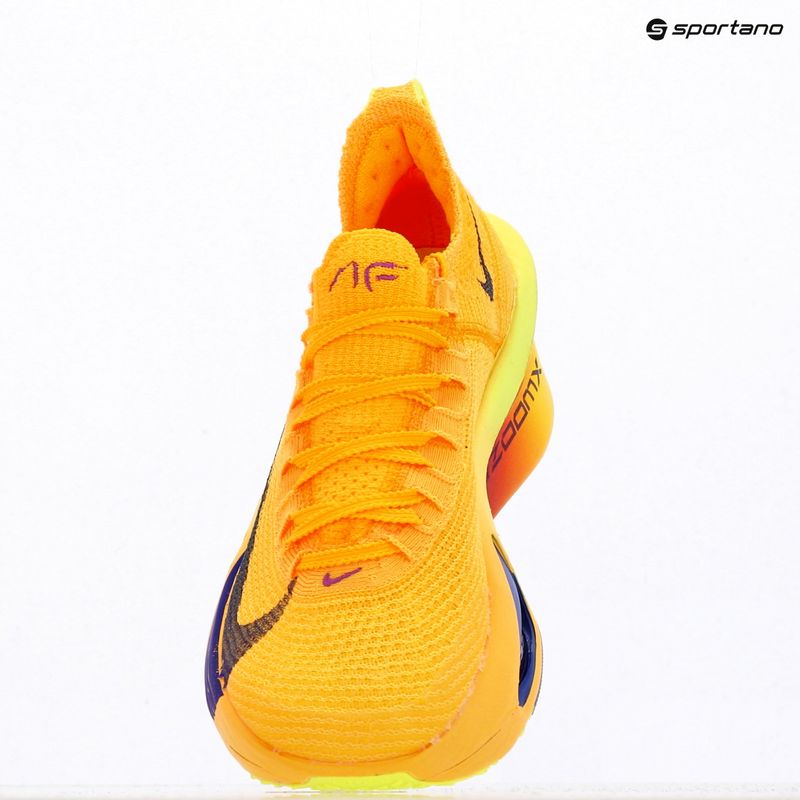 Scarpe da corsa Nike Alphafly 3 laser orange/citron pulse/indigo burst 11