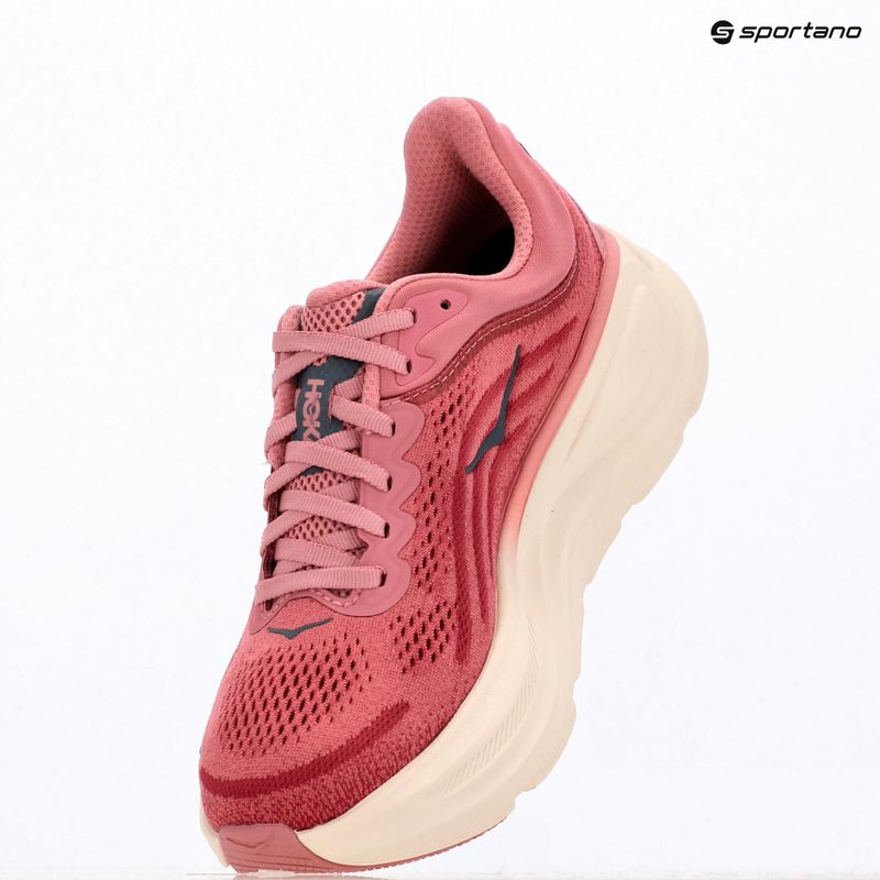 Scarpe da corsa donna HOKA Bondi 9 lingonberry/cranberry 18