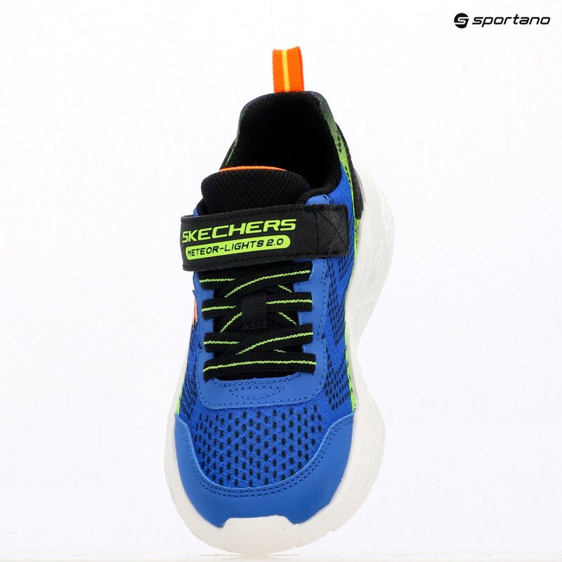 Scarpe per bambini SKECHERS Meteor-Lights 2.0 blue 3