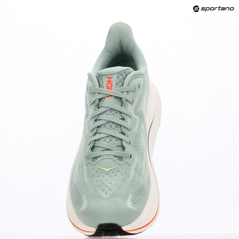 Scarpe da corsa da uomo HOKA Clifton 10 sage/neon flame 10