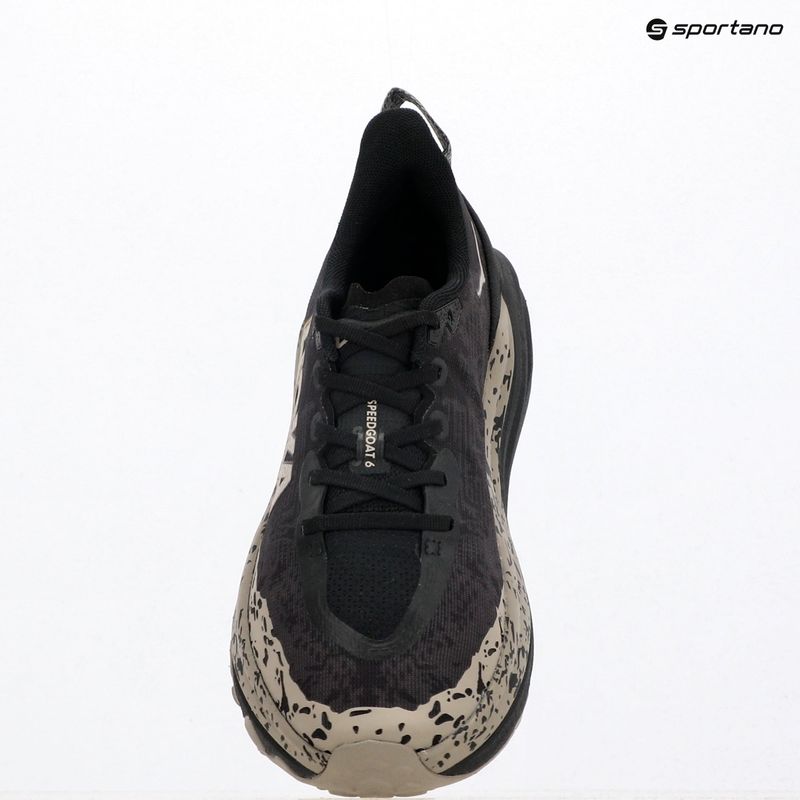 Scarpe da corsa da uomo HOKA Speedgoat 6 black/cement 10
