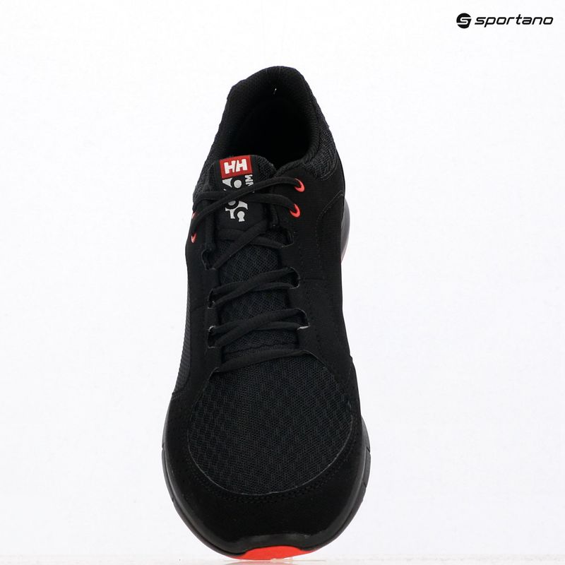 Scarpe da uomo Helly Hansen Ahiga V4 Hydropower off black/alert red 11