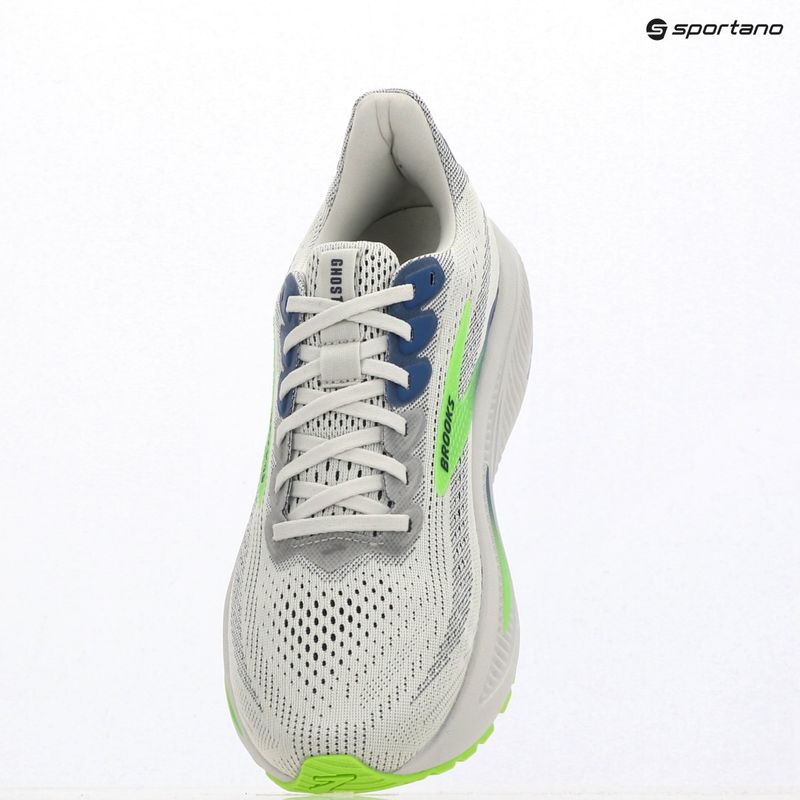 Scarpe da running da uomo Brooks Ghost 17 oyster/beacon blue/gecko 17