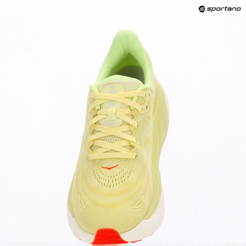 Scarpe da corsa da donna HOKA Arahi 8 sunlight/neon yuzu 9