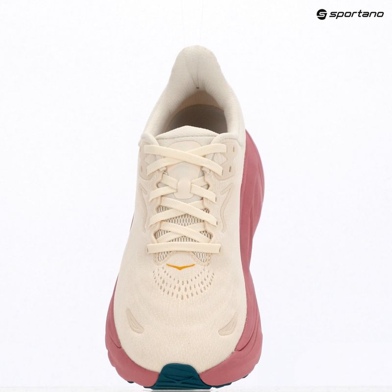 Scarpe da corsa da donna HOKA Arahi 8 alabaster/lingonberry 9