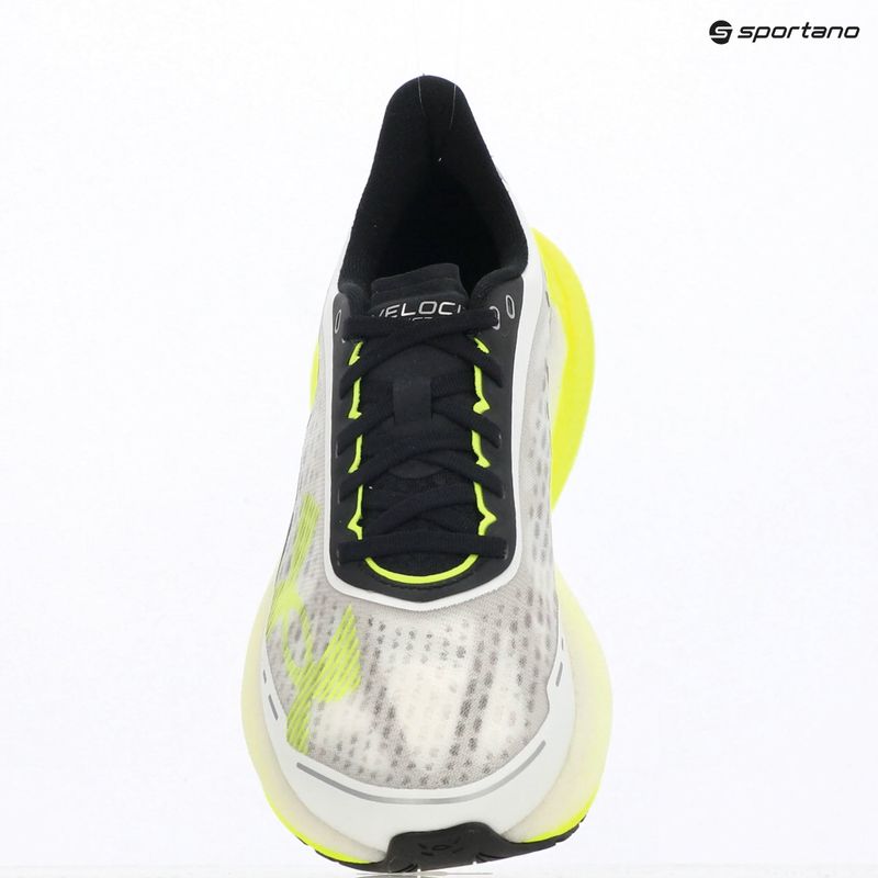 Scarpe da running da uomo Under Armour Velociti Distance white/valiant green/black 3
