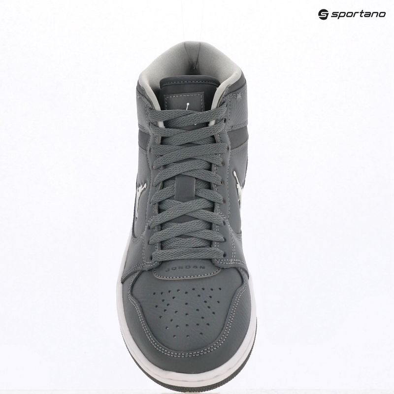 Scarpe uomo Nike Jordan Access Court Mid smoke grey/light smoke grey/white 10