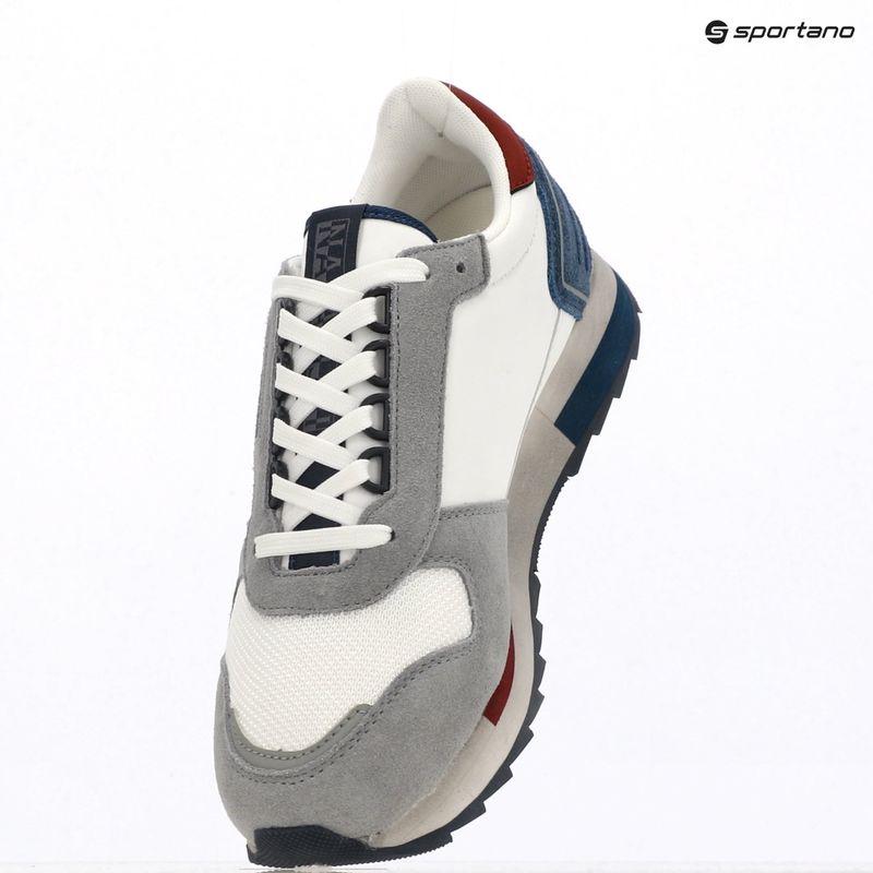 Scarpe da uomo Napapijri NP0A8B31 white/grey/navy 11