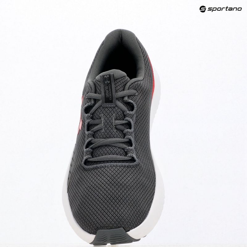 Scarpe da running da uomo Under Armour Charged Surge 4 castlerock/red/red 7
