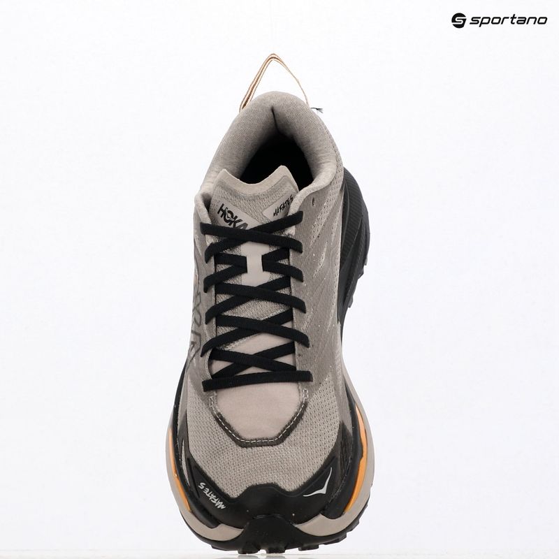 Scarpe da corsa uomo HOKA Mafate 5 skyward cement/black 10