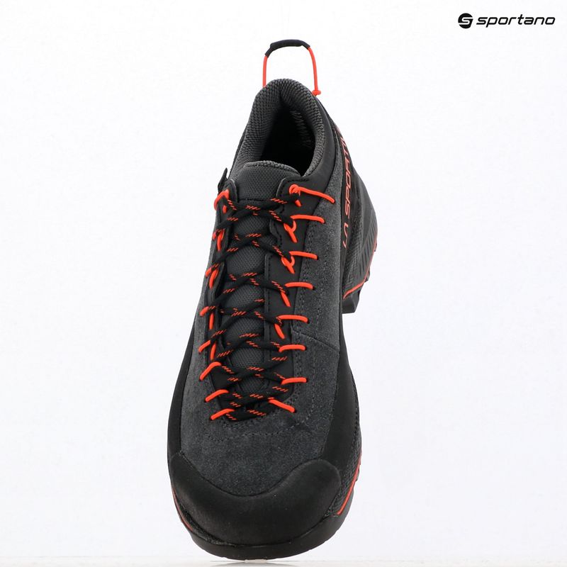 Scarpe da avvicinamento da uomo La Sportiva TX4 Evo GTX carbon/cherry tomato 8