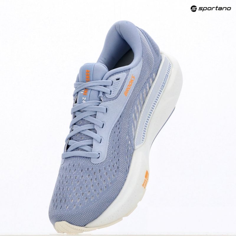 Scarpe da running da donna Brooks Adrenaline GTS 24 blue heron/white/orange 9