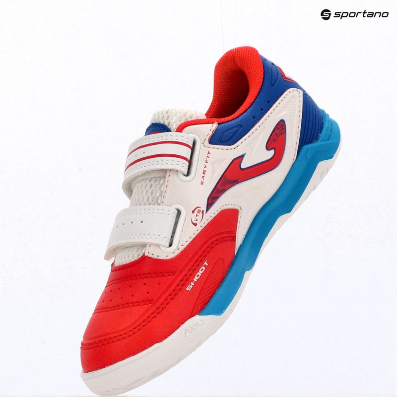 Scarpe da calcio per bambini Joma Cancha Jr IN red 9