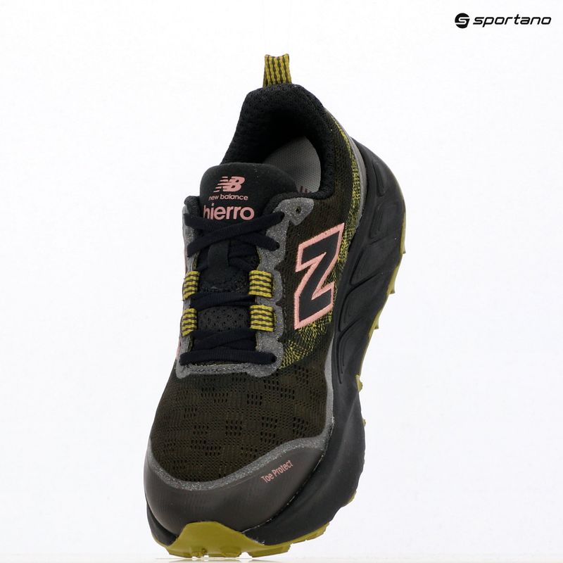 Scarpe da running da donna New Balance Fresh Foam X Hierro V9 faded black/rosewood 9