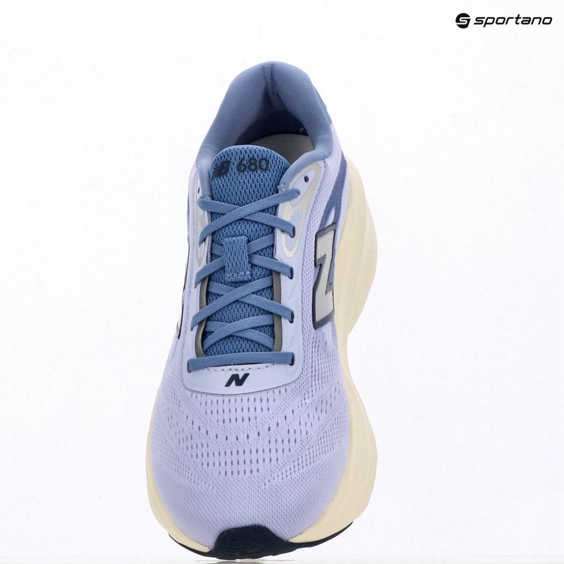 Scarpe da running da donna New Balance Fresh Foam 680's V9 glint blue/fairweather blue/navy 9