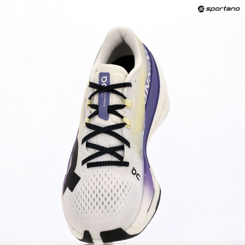 Scarpe da running uomo On Cloudboom Max white/juniper 9