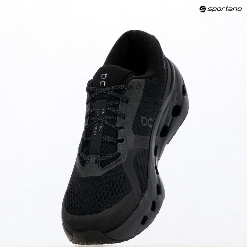 Scarpe da running uomo On Running Cloudrunner 3 Wide black/black 9