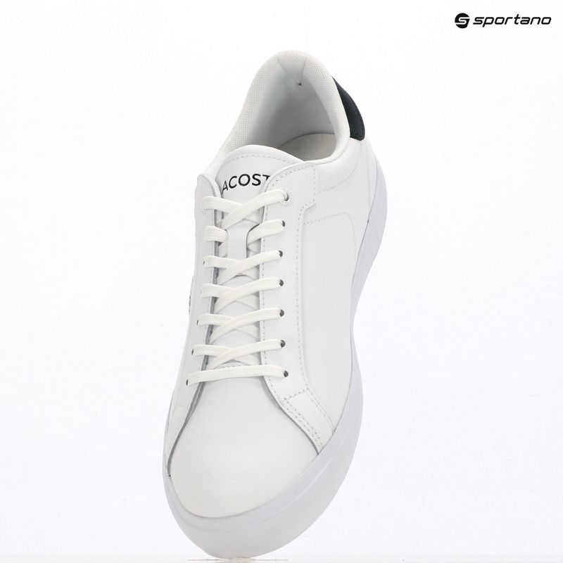 Scarpe da uomo Lacoste Powercourt white/dark green 9