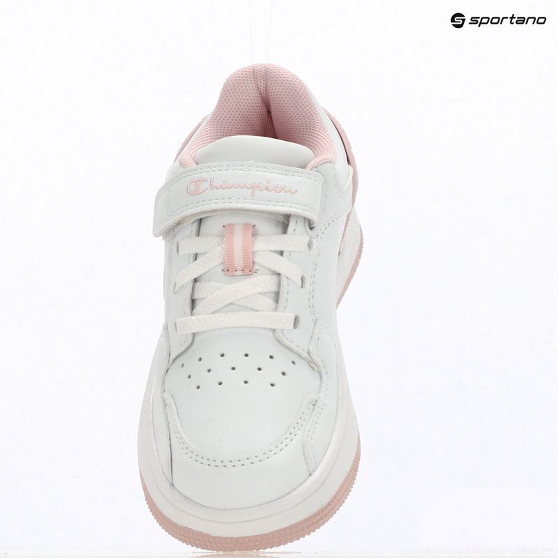 Scarpe per bambini Champion RD18 2.0 LOW G PS Low Cut wht/pmp 9