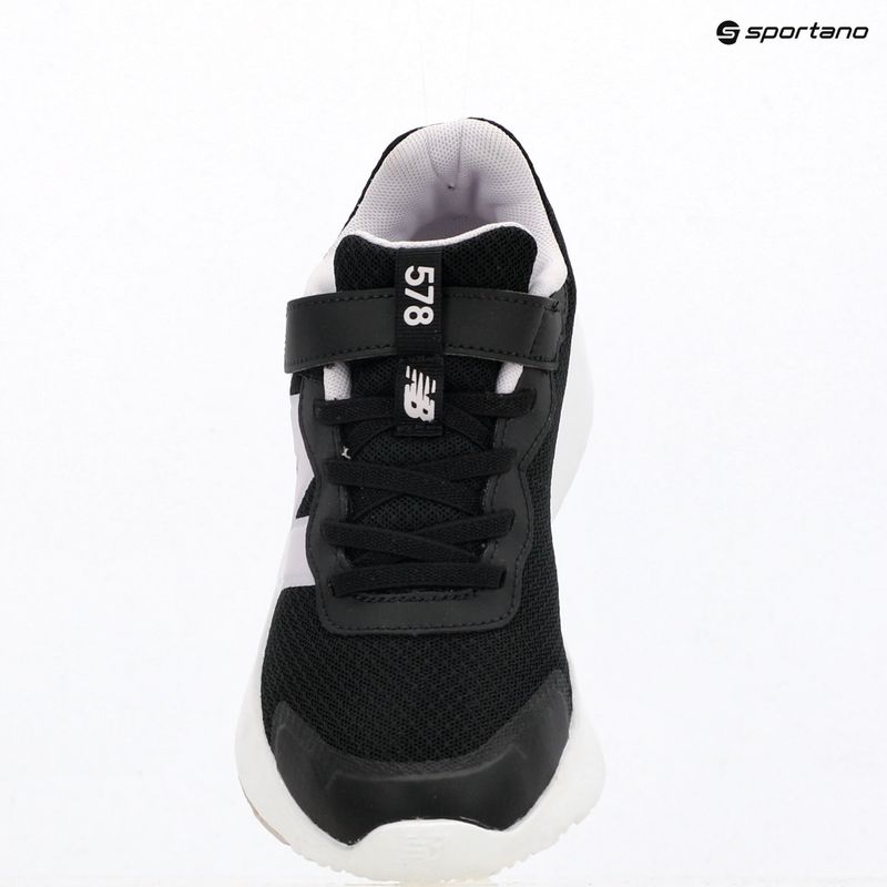 Scarpe per bambini New Balance 578's V1 black/taro/ 103 white 9
