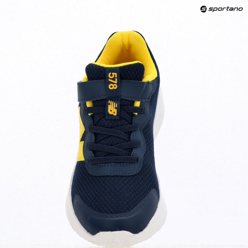 Scarpe per bambini New Balance 578's V1 team navy/punch yellow 9