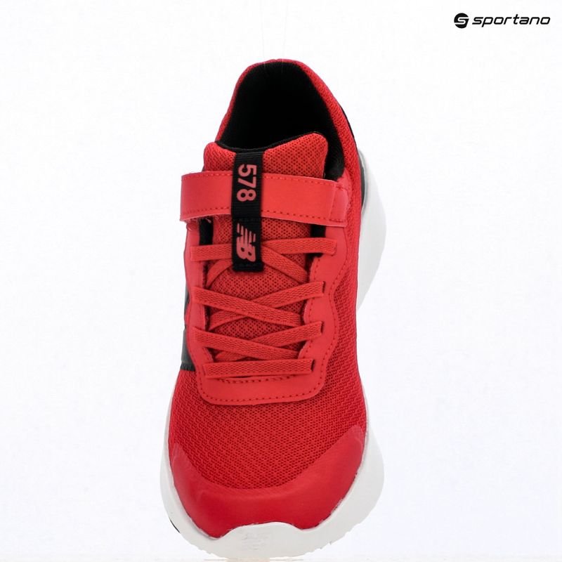 Scarpe per bambini New Balance 578's V1 team red/black 9