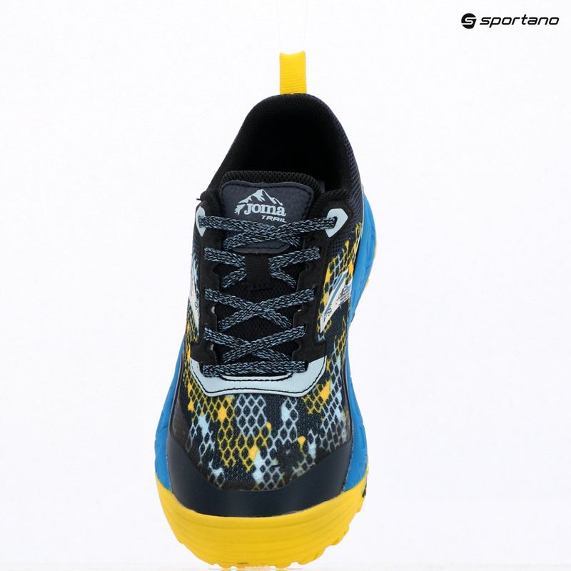 Scarpe da corsa per bambini Joma Sima Jr navy/blue/yellow 9