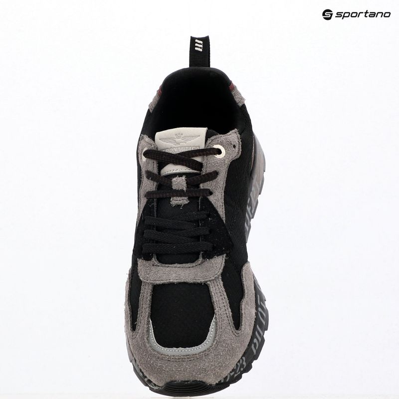 Scarpe da uomo Aeronautica Militare SC0276UCT03546 jet black 9