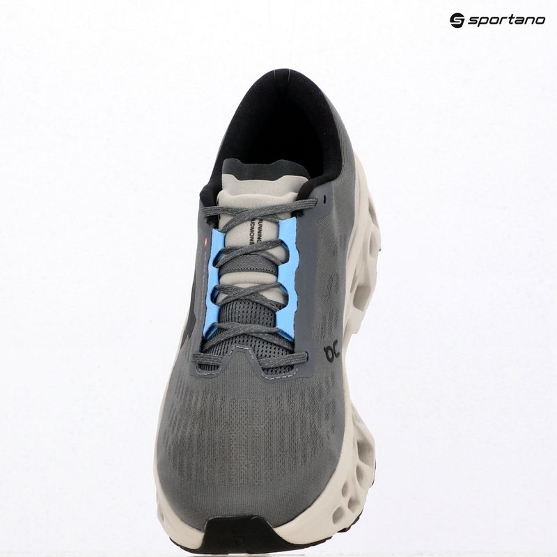 Scarpe da running uomo On Cloudmonster 3 rock/silver 9