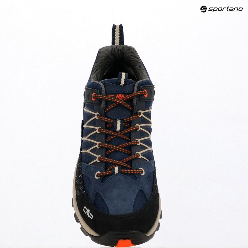 Scarpe da trekking da uomo CMP Rigel Low Wp b.blue/corda 9